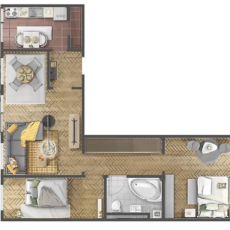 Sunny With Terrace & River View Old Town Apartamento Belgrado