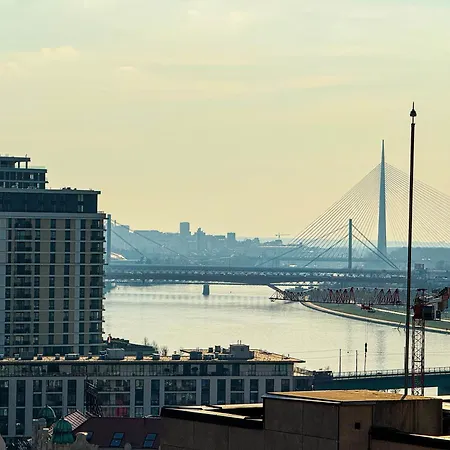 アパート Sunny With Terrace & River View Old Town *